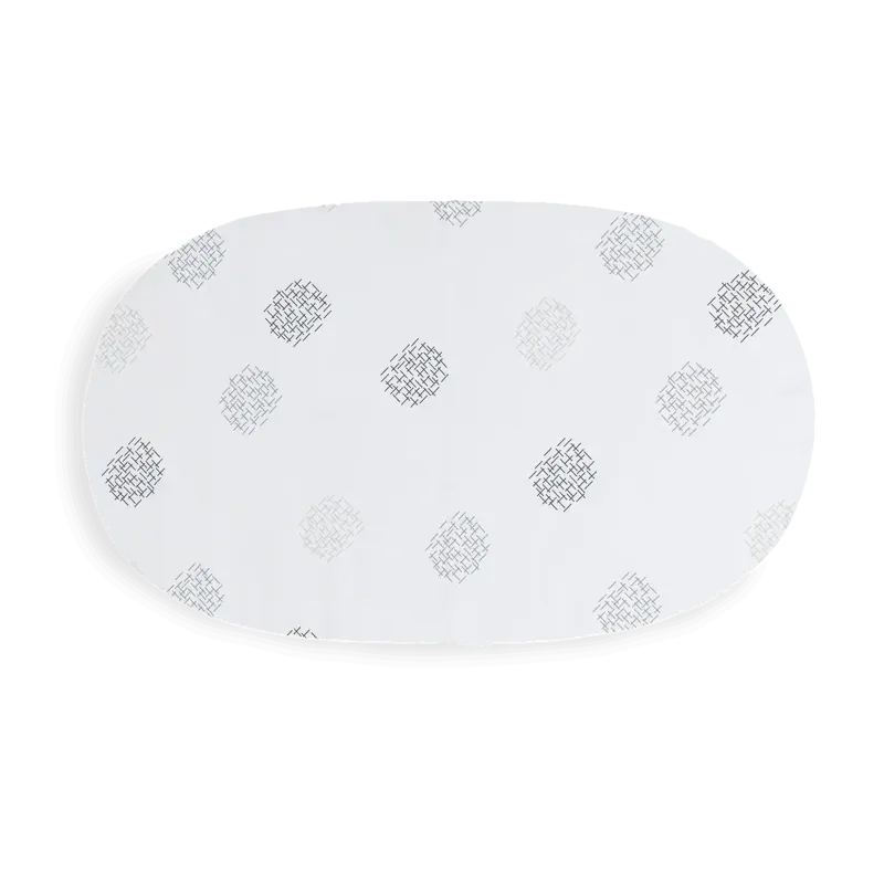 4moms mamaRoo sleep bassinet sheet White