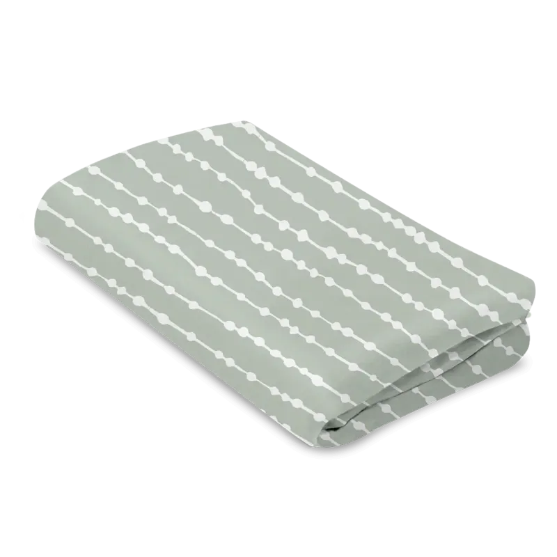 4moms mamaRoo sleep bassinet sheet SAGE