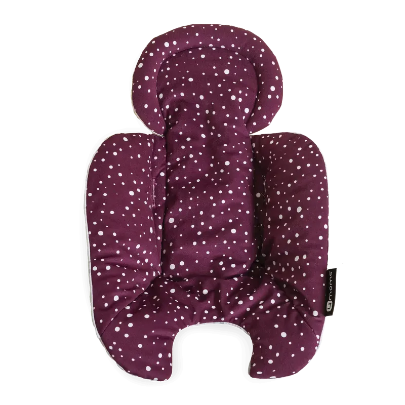 4moms mamaRoo infant insert MAROON PLUSH