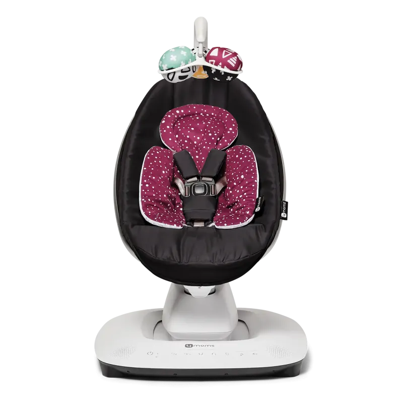 4moms mamaRoo infant insert MAROON PLUSH 3 4moms mamaRoo infant insert MAROON PLUSH
