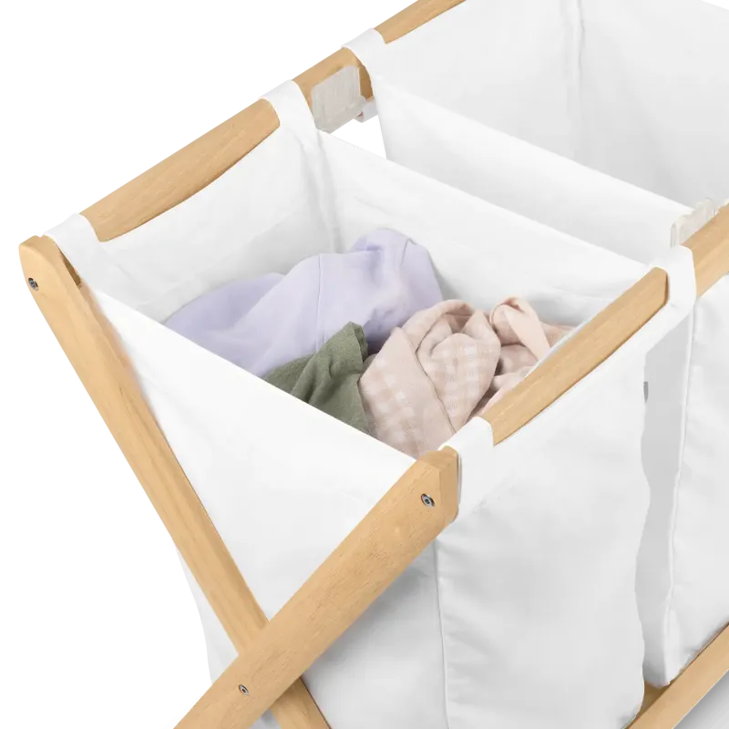 Bassinet Stand & Hamper Insert Bundle Grey